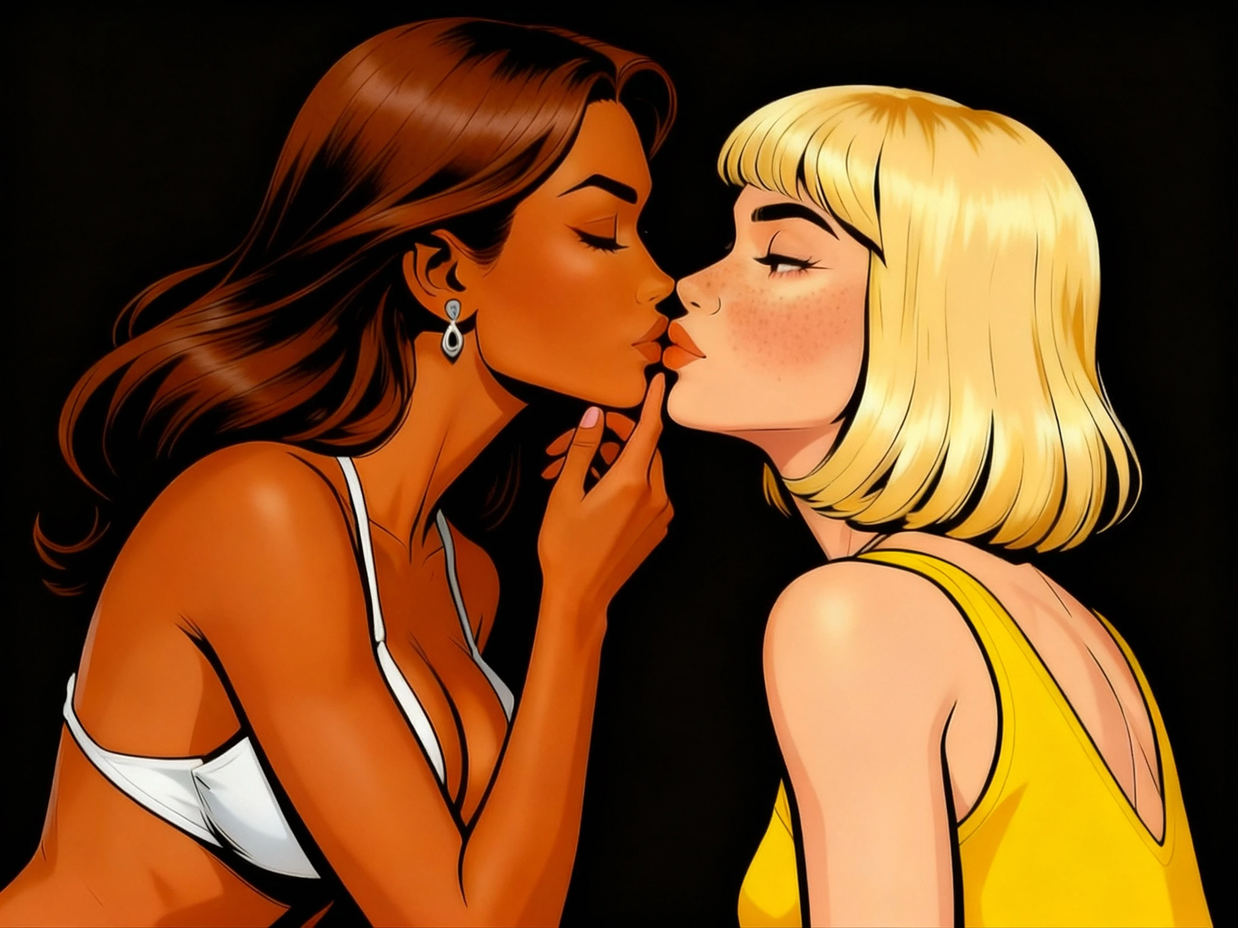 First Time Lesbian Encounter … With A MILF